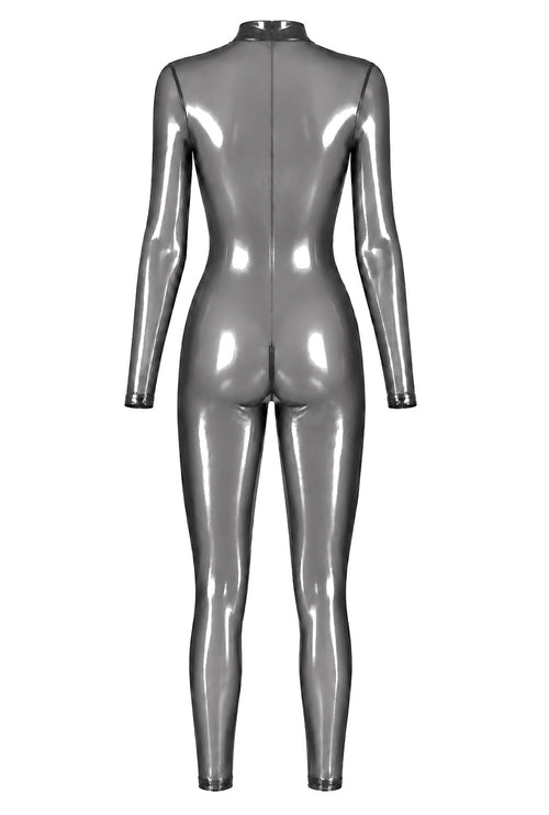 Langarm Catsuit mit Reißverschluss