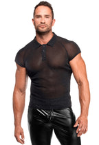 Transparentes Top mit Schimmer