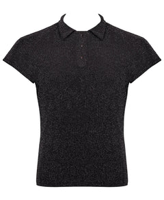 Transparentes Top mit Schimmer