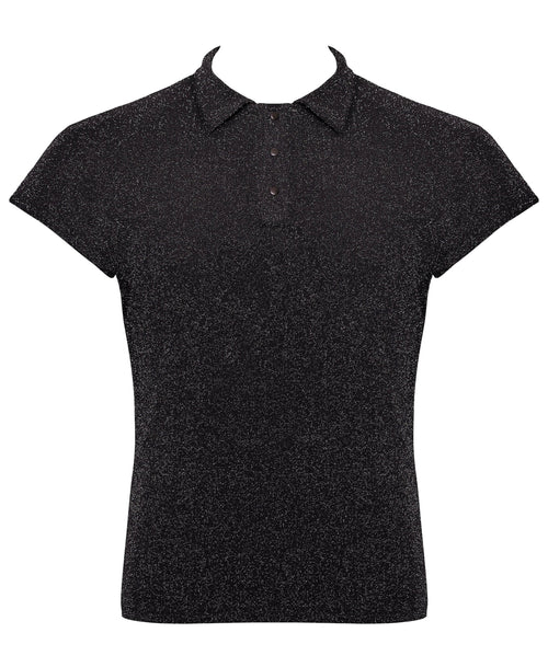 Transparentes Top mit Schimmer