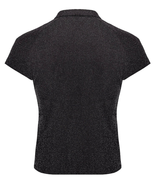 Transparentes Top mit Schimmer