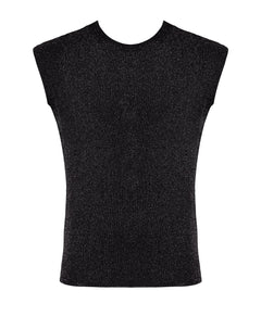 Transparentes Top mit Schimmer