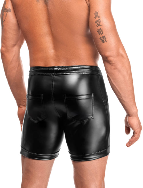 Lässige Wetlook Shorts