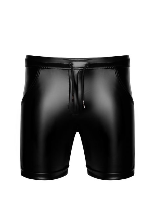 Lässige Wetlook Shorts