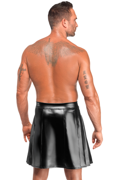 Wetlook Kilt mit Schlitz