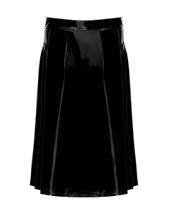 Lack Kilt mit Schlitz