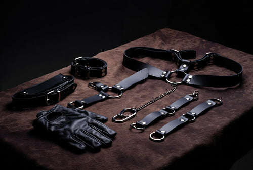 Kinky Outfits für Herren brauchen Leder Teile