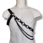 Leather chain harness