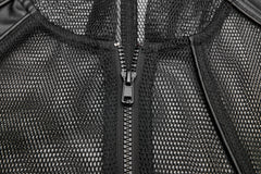 Meshjacke mit Kapuze