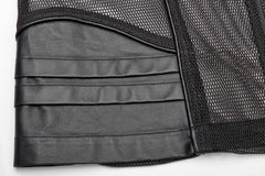 Meshjacke mit Kapuze