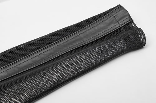 Meshjacke mit Kapuze