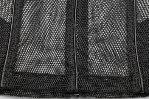 Meshjacke mit Kapuze