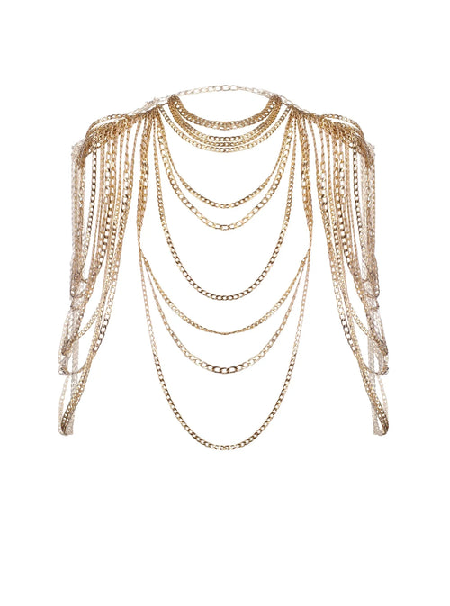 Harnesskette in Gold