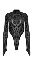 Meshbody mit Damastdruck