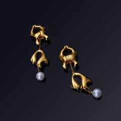 Luxuriöse Nippelklemmen mit Perle