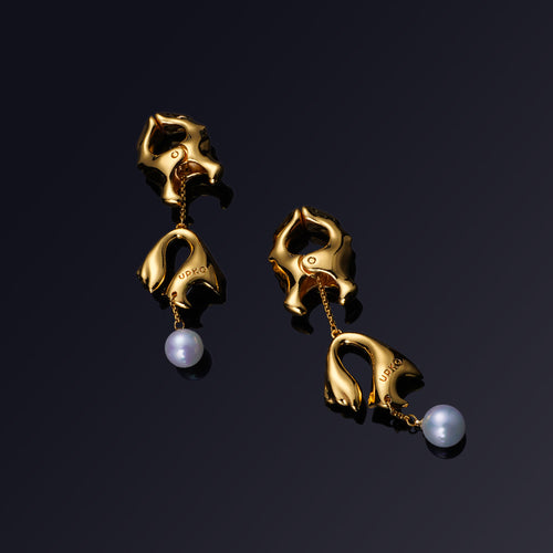 Luxuriöse Nippelklemmen mit Perle