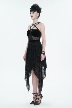 Kleid mit Riemendetails