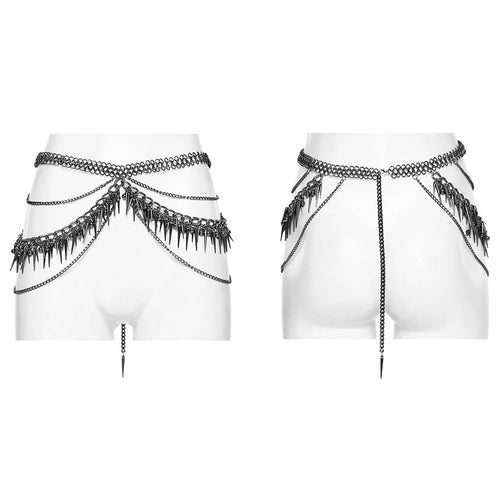 Spiked Kettengürtel