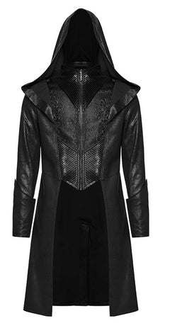 Westenmantel mit Kapuze