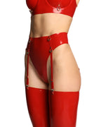 Latex String mit Strapsen