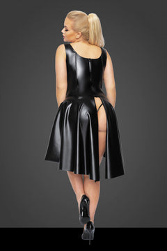 Wetlook dress plus size