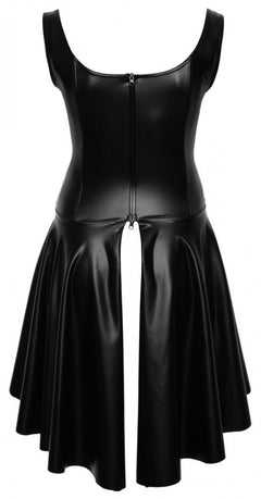 Wetlook Kleid Plus-Size