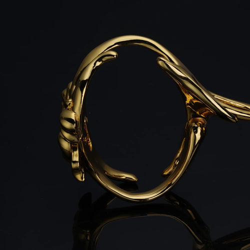 Genuine Leather Belt with Ring