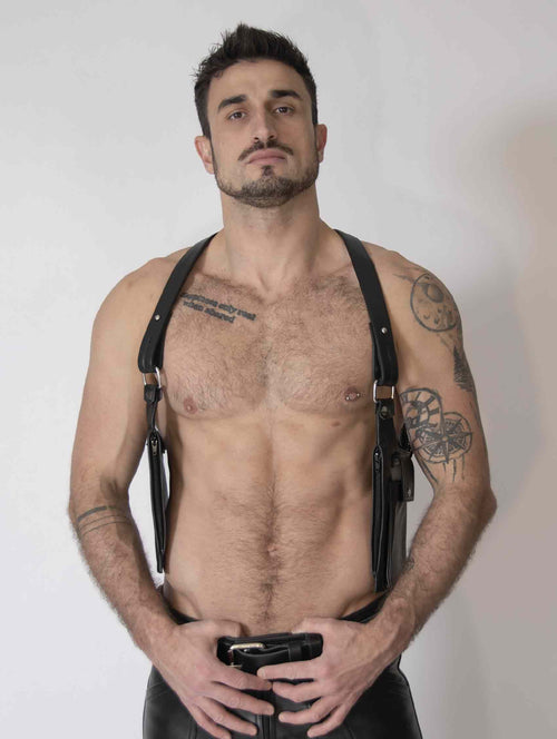 Leather Chest Harness