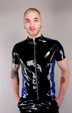 Latex Contrast Shirt