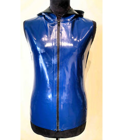 Latex shirt with hood / various colors