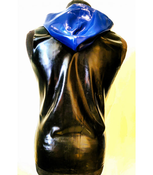 Latex shirt with hood / various colors