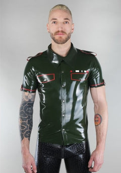 Latex Uniform Shirt