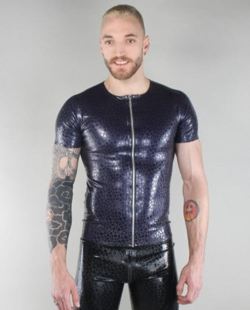 Latex Shirt Strukturiert