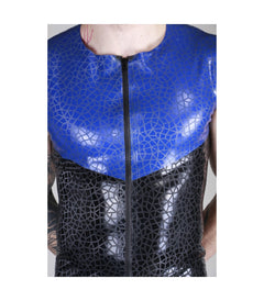 Latex shirt with round neck