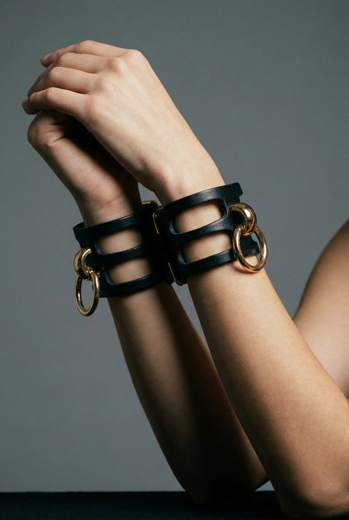 Leather bra SADA