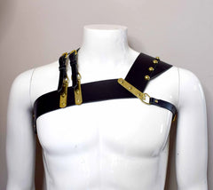 Leather Harness Asymmetric