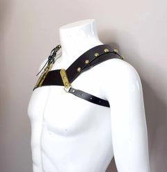 Leather Harness Asymmetric