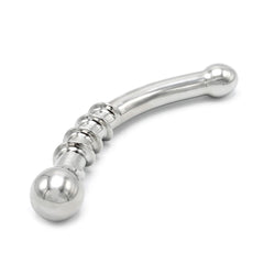 Stainless steel dildo twisted