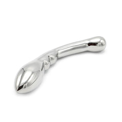 Stainless steel dildo with plug