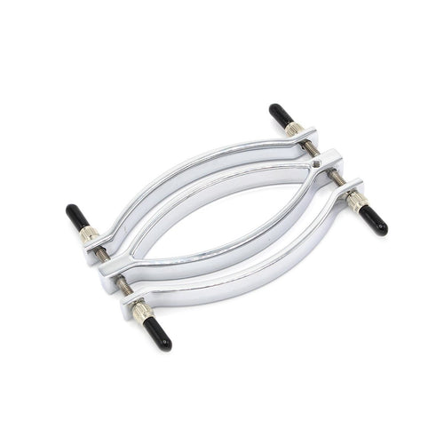 Stainless steel penis ring with anal plug