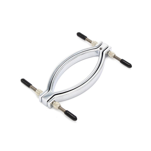 Stainless steel penis ring with anal plug