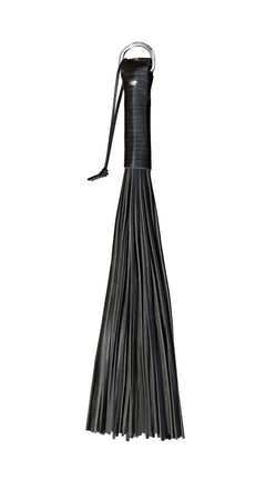 Leather flogger hard - 72 straps