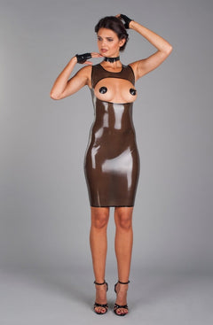 Latex Kleid Transparent