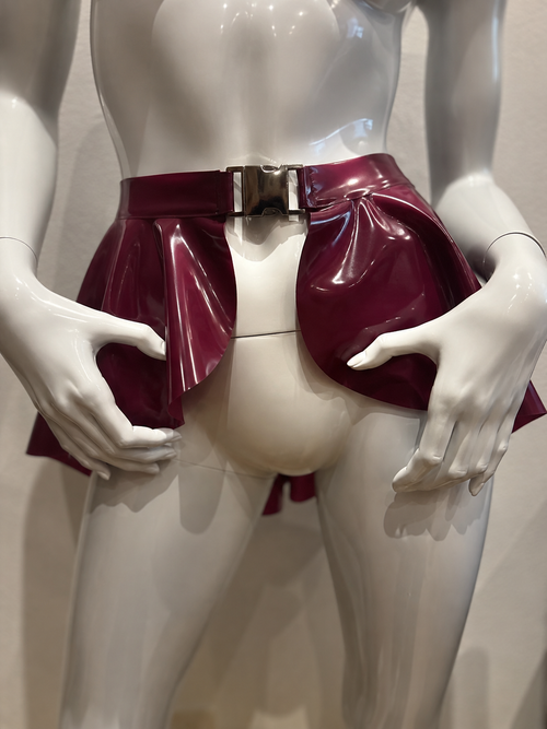 Latex Peplum-Rock