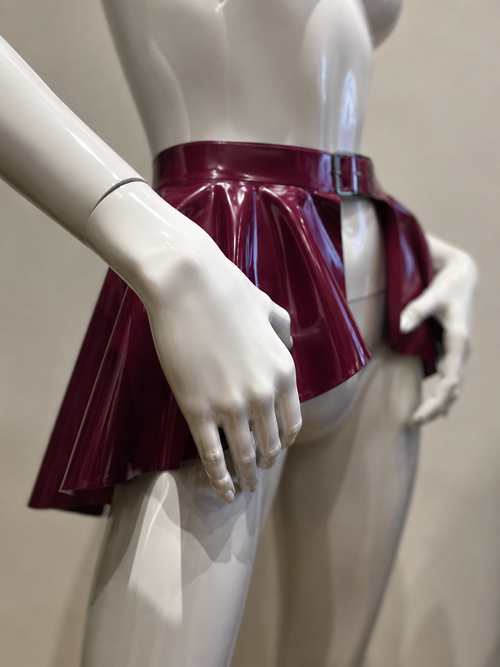 Latex Peplum-Rock
