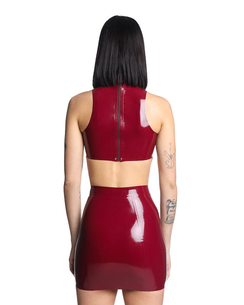 Latex skirt