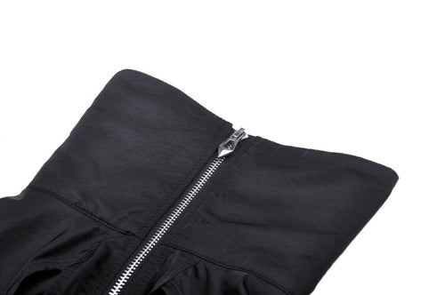 Stoffbolero mit Cut-Outs