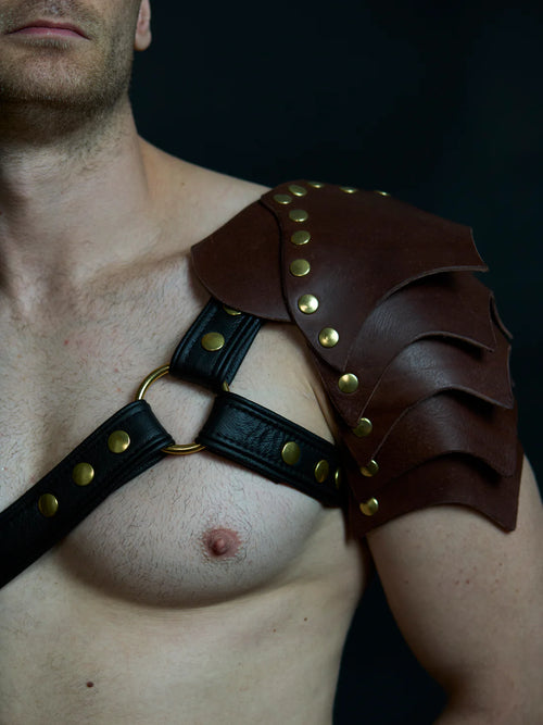 Leder Gladiator Harness