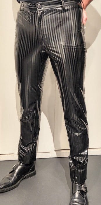 Vinyl Pants Pinstripe