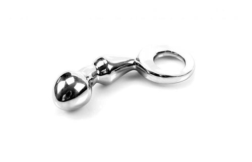Stainless steel plug with ring